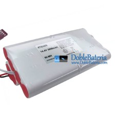 Batería para PLC 47848R HHR-380A [Batería de repuesto]